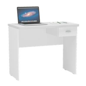 Mesa / Escrivaninha para Computador 1 Gaveta Politorno Resende 110502 - Branco