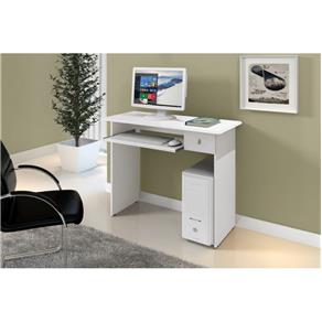 Mesa/Escrivaninha para Computador Dalian Plus Branco - Mavaular Móveis - Branco