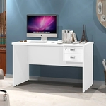 Mesa Escrivaninha para Computador Escritório Taurus - Branca