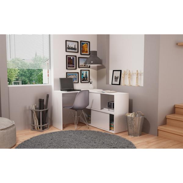 Mesa Escrivaninha para Computador Performa Branco - Brv Móveis Ltda