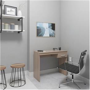 Mesa Escrivaninha para Escritório e Computador Modelo 03 com 01 Gaveta - Drw Móveis - BEGE