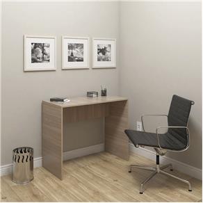 Mesa Escrivaninha para Escritório e Computador Modelo 02 Sem Gavetas - Drw Móveis - MARROM CACAU