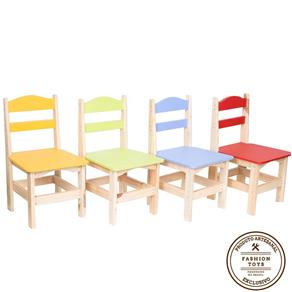 Mesa Infantil com 4 Cadeiras Tropical