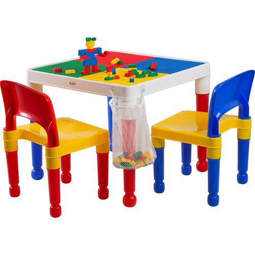 Mesa Infantil de Atividades Multifuncional Brink C Cadeiras