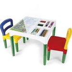Mesa Infantil Didática Com Cadeiras - Poliplac