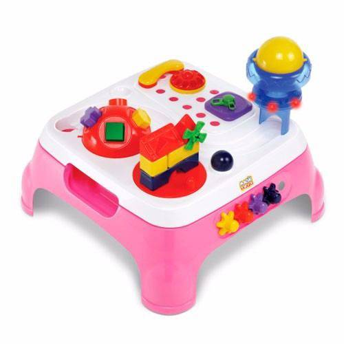 Mesa Infantil Maxi Atividades Rosa 1070L - Magic Toys