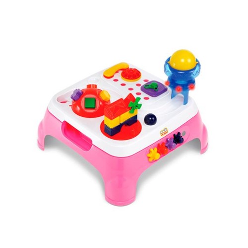 Mesa Infantil Maxi Atividades Rosa Magic Toys