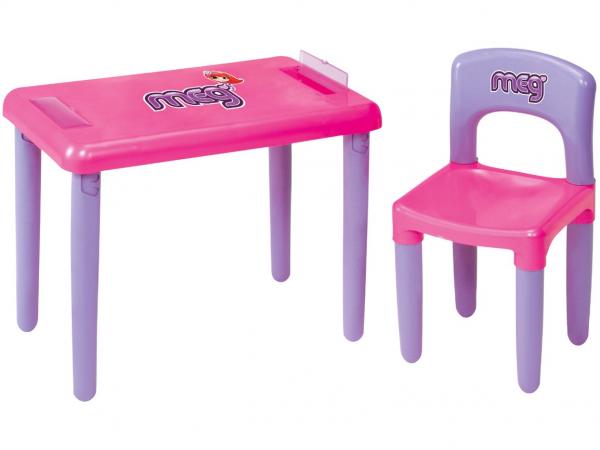 Mesa Infantil Meg - Magic Toys com 1 Cadeira