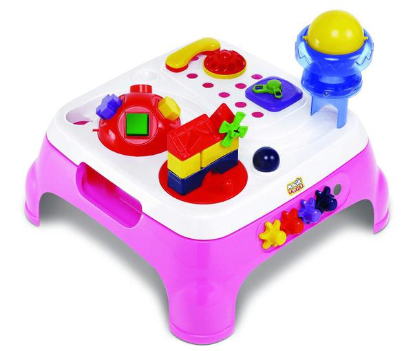 Mesa Maxi com Som, Luzes e Atividades - Magic Toys - Azul