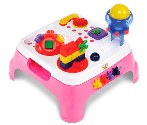 Mesa Maxi com Som Rosa Magic Toys