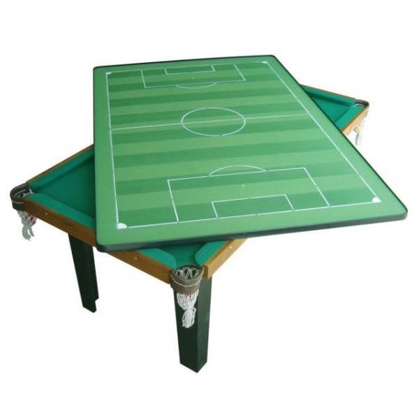 Mesa Multiuso 4 em 1 Klopf MDF 20mm Sinuca, Ping-Pong, Futebol de Botão, Mesa Uso Diverso