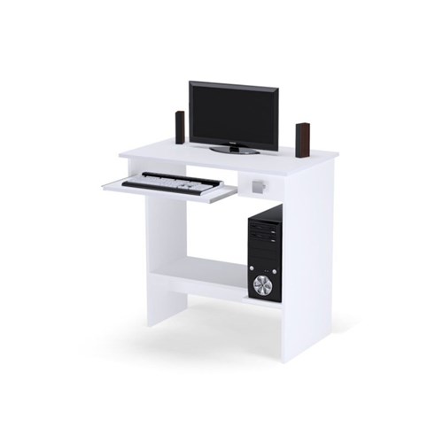 Mesa para Computador AJL Branco - AJL Móveis