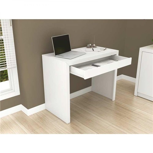 Mesa para Computador com 1 Gaveta Me4107 - Tecno Mobili - Branco