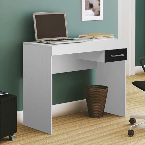 Mesa para Computador com Gaveta Cooler Artely Branco