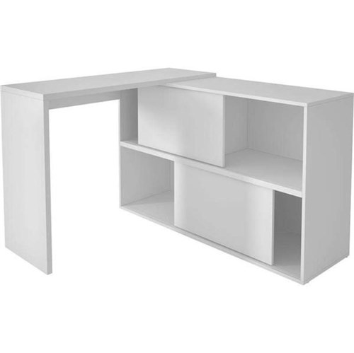 Mesa para Computador com 2 Portas Bc 44 - Brv Móveis - Branco