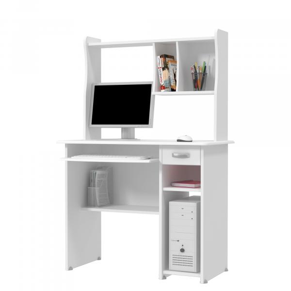 Mesa para Computador Elite (Branco) - Ej Móveis