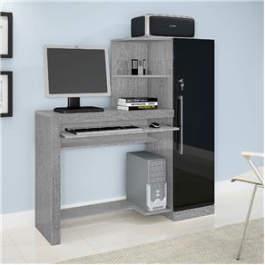 Mesa para Computador/Escrivaninha Aroeira Candian Griss/Onix - JCM Movelaria