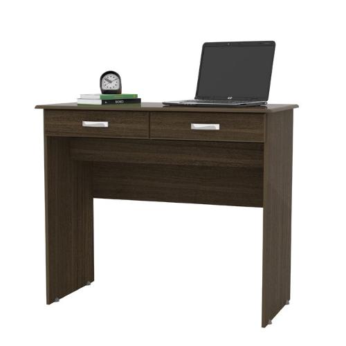 Mesa para Computador / Escrivaninha 2 Gavetas - Castanho - Ej Móveis