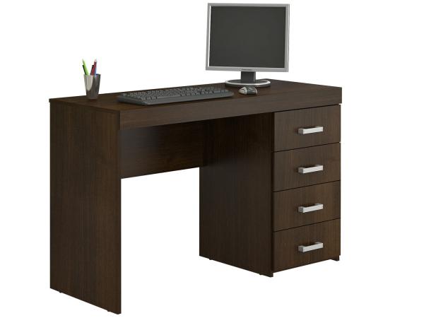 Mesa para Computador/Escrivaninha Malta - 4 Gavetas - Politorno