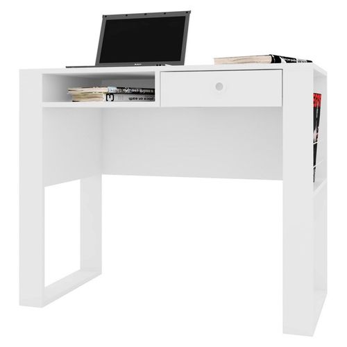 Mesa para Computador Escrivaninha Paris Es900 Branco - Art In Móveis