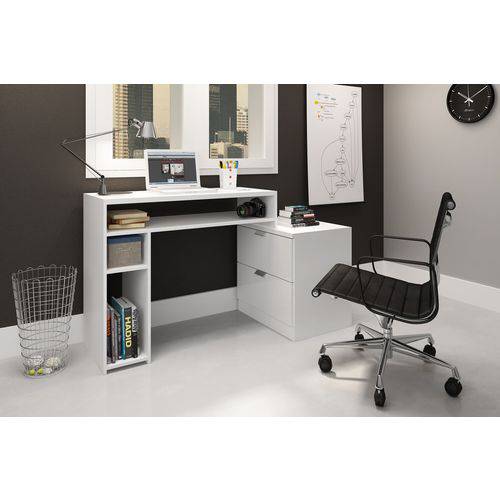 Mesa para Computador Extensível MSM 420 MovelBento BRANCO