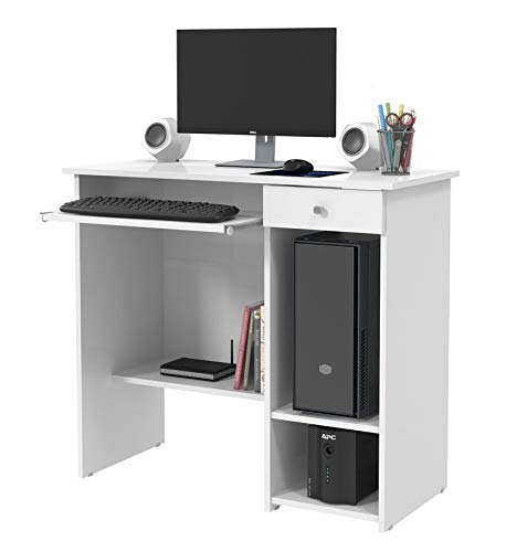 Mesa para Computador Marina New Branco - Patrimar Móveis