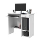 Mesa para Computador Marina New Branco – Patrimar Móveis