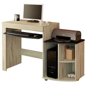 Mesa para Computador ou Escritório Artely Online - Capuccino/Ebano