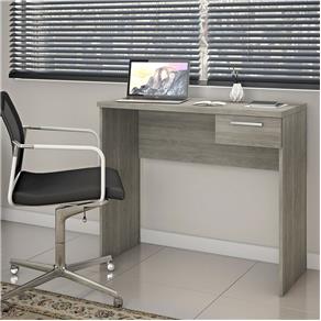 Mesa para Escritório Office 90 Cm com 1 Gaveta - CINZA CLARO