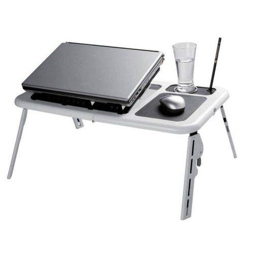 Mesa para Notebook E-Table com Cooler Duplo