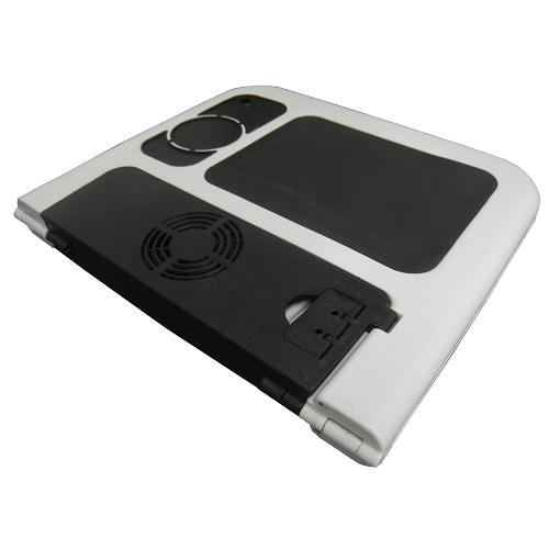 Mesa para Notebook Suporte com Cooler Base com Porta Copo (Mc-Lc09)