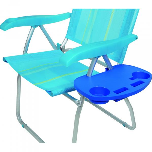 Mesa Portátil para Cadeira de Praia Azul Mor