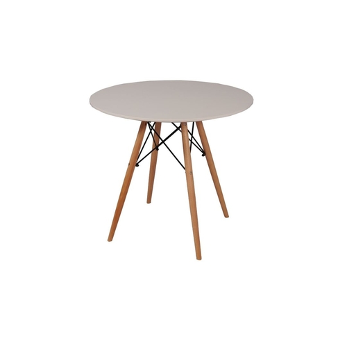 Mesa Redonda Eames Eiffel Wood 80cm