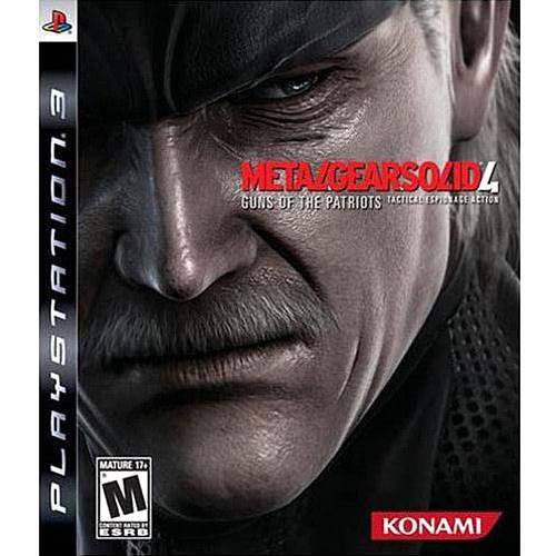 Metal Gear Solid 4 - PS3 - Konami