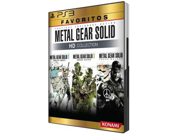 Tudo sobre 'Metal Gear Solid HD Collection para PS3 - Konami'