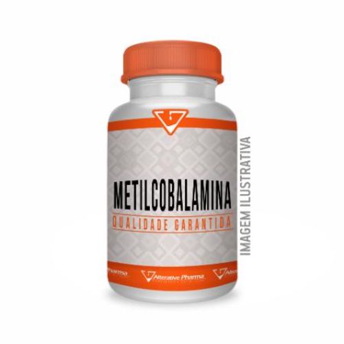 Metilcobalamina - Vitamina B12 - 500mcg 120 Cápsulas