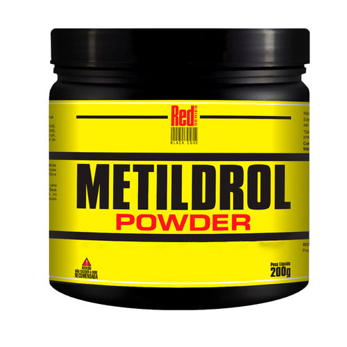 Tudo sobre 'Metildrol Powder Pré Treino/Hormonal 200g - Açaí -Red Series'