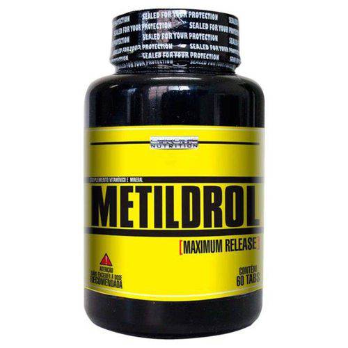 Metildrol Pró Hormonal 60 Tabs Chrome Nutrition