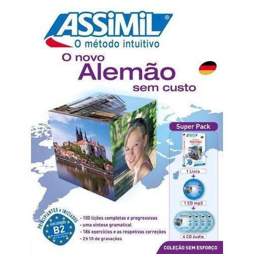 Método Intuitivo Assimil Alemão - Superpack Livro + CD + MP3