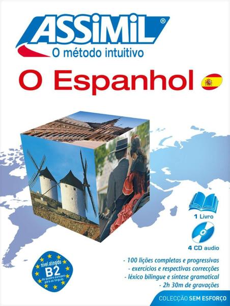 Método Intuitivo Assimil Espanhol - Pack Livro + CD