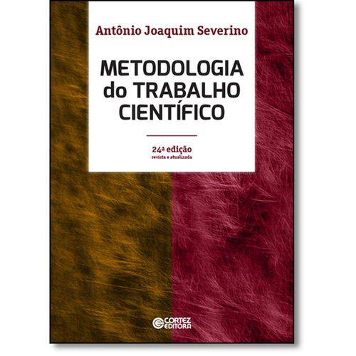 Metodologia do Trabalho Científico - 24ª Ed.