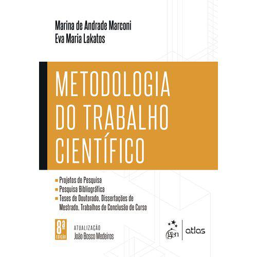 Metodologia do Trabalho Científico - 8ª Ed.