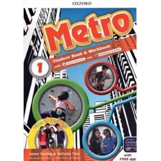 Tudo sobre 'Metro 1 - Student Book e Workbook - Oxford'