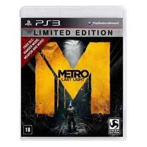 Metro Last Light: Limited Edition - PS3