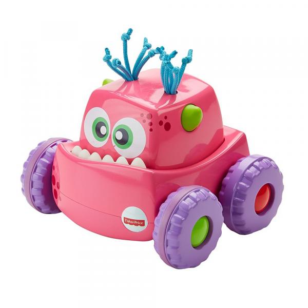 Meu Primeiro Carrinho - Veículo Monstro - Rosa - Fisher-Price - Fisher Price