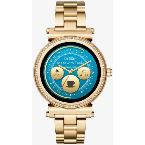 Tudo sobre 'Michael Kors Access Touch Screen Gold Smartwatch - Sofie MKT5021'