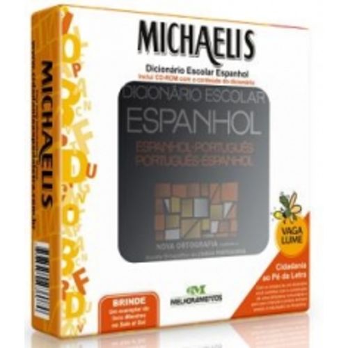 Michaelis Dicionario Escolar Espanhol - Melhoramentos - Ed Antiga