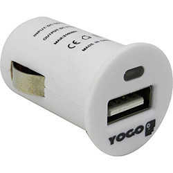 Tudo sobre 'Micro Carregador Veicular USB para IPhone, IPod e IPad - Yogo'