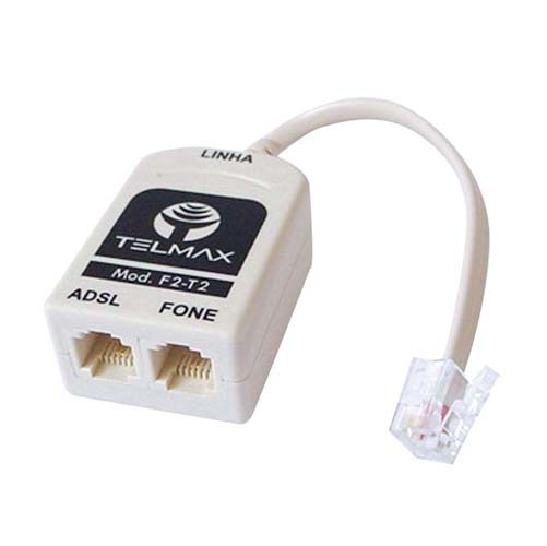 Micro Filtro ADSL 02 Saídas - Telmax
