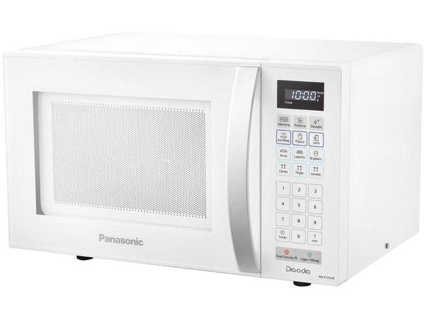 Micro-ondas 21L Panasonic Dia-a-dia - NN-ST25JW Branco
